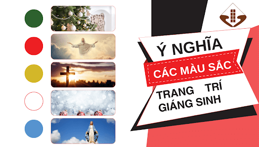 Ý nghĩa các màu sắc trang trí giáng sinh không phải ai cũng biết