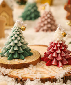 Nến thơm hình cây thông Noel quà Noel