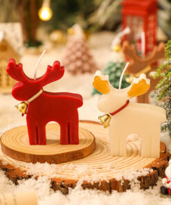 Nến thơm hình con Tuần Lộc làm quà Noel