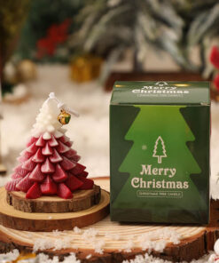Nến thơm hình cây thông Noel quà Noel