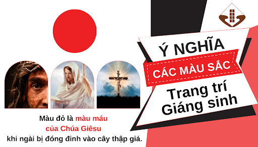 Màu đỏ trang trí giáng sinh