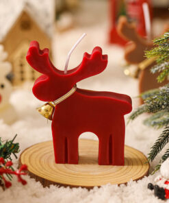 Nến thơm hình con Tuần Lộc làm quà Noel