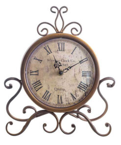 Đồng hồ để bàn phong cách retro Châu Âu - hàng hiếm