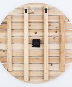 Đồng hồ treo tường bằng gỗ thời trang Bắc Âu nghệ thuật