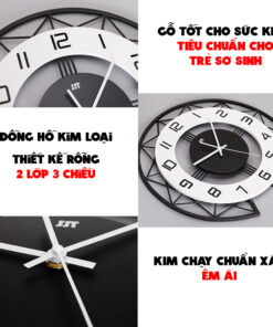 Đồng hồ treo tường quả lắc thạch anh