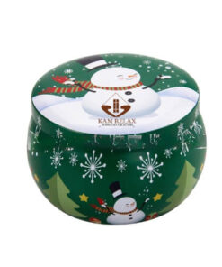 Hũ nến thơm Mini họa tiết Noel làm quà tặng Giáng sinh