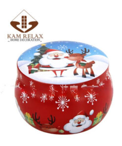 Hũ nến thơm Mini họa tiết Noel làm quà tặng Giáng sinh