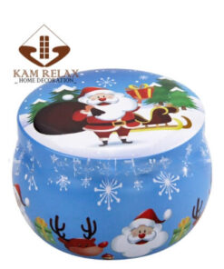 Hũ nến thơm Mini họa tiết Noel làm quà tặng Giáng sinh