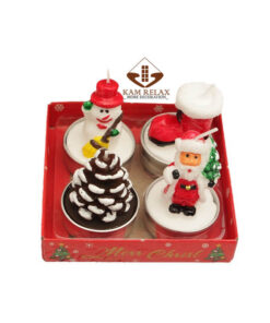 SET quà tặng nến thơm NOEL 4 hũ nến thơm Giáng sinh
