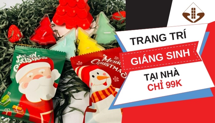 Trang trí Giáng sinh tại nhà chỉ với 99k