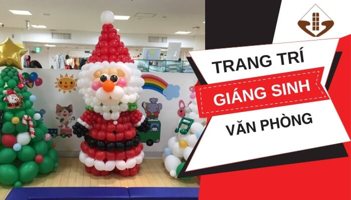 trang trí giáng sinh văn phòng