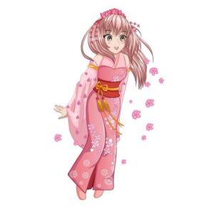 Hình nền dễ thương hoa anh đào cho nữ