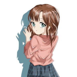 Avatar anime nữ xinh đẹp