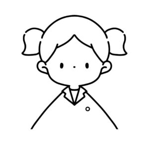 Hình chibi dễ thương tô màu con gái