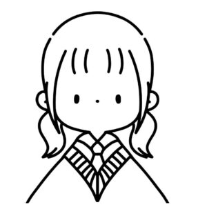 Avatar chibi nữ cute tô màu đáng yêu