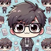 Ảnh đại diện nam đeo kính đáng yêu nhất